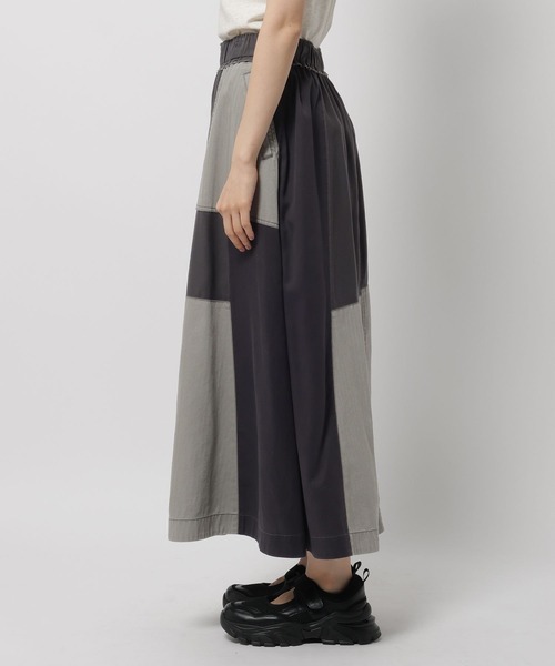 niko and...（ニコアンド）の「リメイクライクセミフレアスカート（スカート・レディース・アイボリー/カーキ/チャコール・FREE）」の12枚目の写真