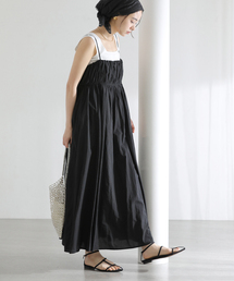 La TOTALITE | 《WEB限定》【洗える】ギャザーキャミワンピース(ワンピース)