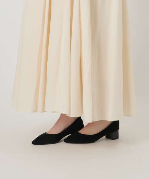 La TOTALITE（ラトータリテ）の「《WEB限定》【洗える】ギャザーキャミワンピース（ワンピース・レディース・ブラック/ホワイト/ベージュ・38/36）」の15枚目の写真