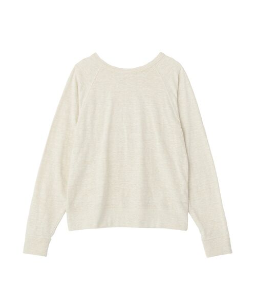 GARAGE OF GOOD CLOTHING(ガレージオブグッドクロージング)の「【日本製】前後2Wayコンパクトプルオーバー(Tシャツ/カットソー・レディース・ライトグレー/オフホワイト/ネイビー・FREE)」の14枚目の写真
