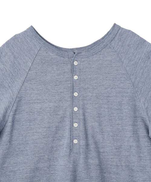GARAGE OF GOOD CLOTHING(ガレージオブグッドクロージング)の「【日本製】前後2Wayコンパクトプルオーバー(Tシャツ/カットソー・レディース・ライトグレー/オフホワイト/ネイビー・FREE)」の9枚目の写真