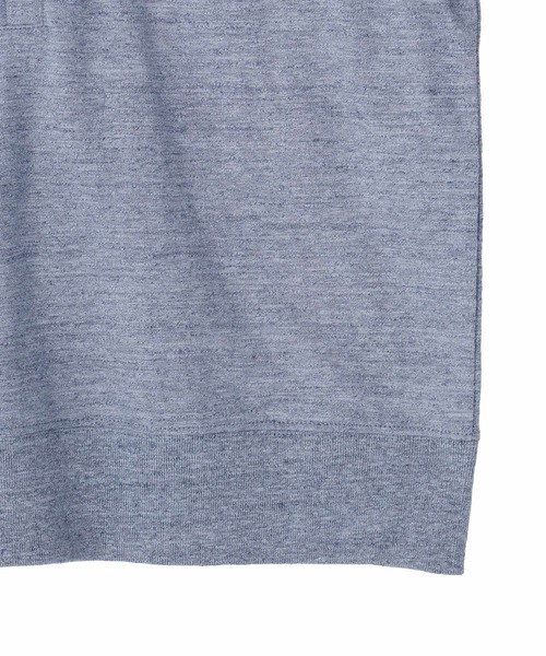 GARAGE OF GOOD CLOTHING(ガレージオブグッドクロージング)の「【日本製】前後2Wayコンパクトプルオーバー(Tシャツ/カットソー・レディース・ライトグレー/オフホワイト/ネイビー・FREE)」の8枚目の写真