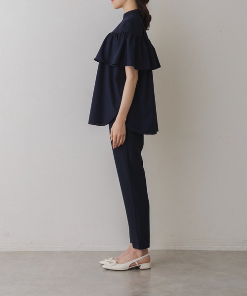 Sono(ソーノ)の「【SONO/ソーノ】【SONONAVY】テルテルレディブラウス(シャツ/ブラウス・レディース・ホワイト/ネイビー/ブラック・F)」の16枚目の写真