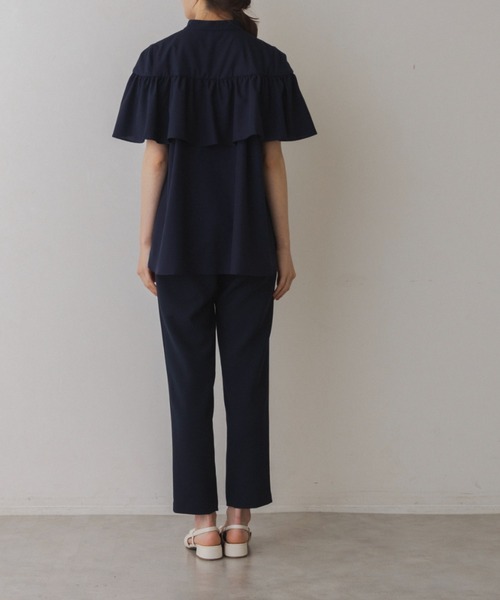 Sono(ソーノ)の「【SONO/ソーノ】【SONONAVY】テルテルレディブラウス(シャツ/ブラウス・レディース・ホワイト/ネイビー/ブラック・F)」の17枚目の写真