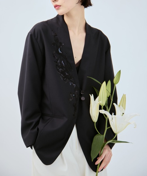MURRAL（ミューラル）の「【MURRAL/ミューラル】Veil embroidered