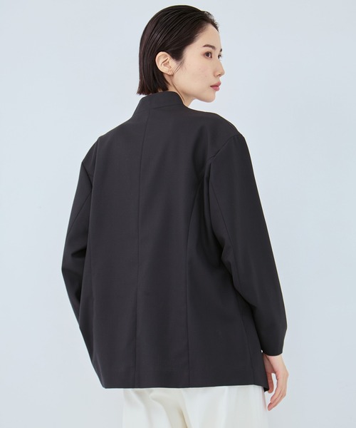 MURRAL ミューラル ウールコート ジャケット アウター ショート丈 MURRAL Curvy wool coat | KOKO