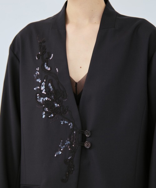 MURRAL（ミューラル）の「【MURRAL/ミューラル】Veil embroidered