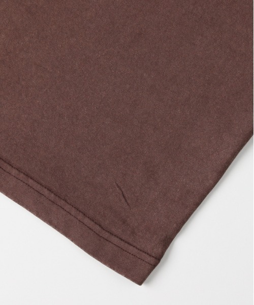 Right-on(ライトオン)の「HONEYSUCKLE ROSE(ハニーサックルローズ)アシッド加工ロゴプリントTシャツ(Tシャツ/カットソー・レディース・ネイビー/ブラウン/ダークグレー/キナリ・S/M/L)」の6枚目の写真