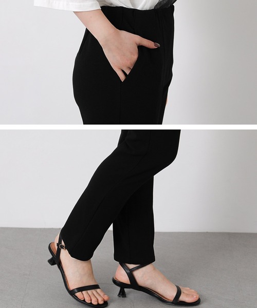 Gready Brilliant（グレディブリリアン）の「鹿の子スリムストレッチパンツ（その他パンツ・レディース・ブラック・38）」の19枚目の写真