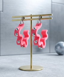 Beauty bell/うねうねカラフルピアス(S)