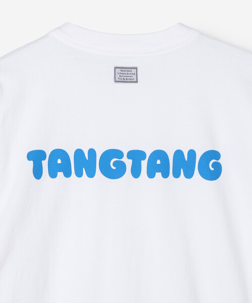 TANGTANG(タンタン)の「TANGTANG | 半袖Tシャツ TANGTANG SKY BLUE MEN(Tシャツ/カットソー・メンズ・ホワイト・L/M/XL)」の5枚目の写真