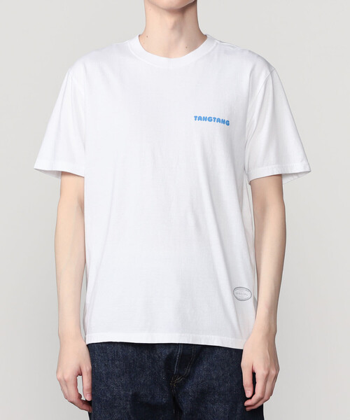 TANGTANG(タンタン)の「TANGTANG | 半袖Tシャツ TANGTANG SKY BLUE MEN(Tシャツ/カットソー・メンズ・ホワイト・L/M/XL)」の10枚目の写真