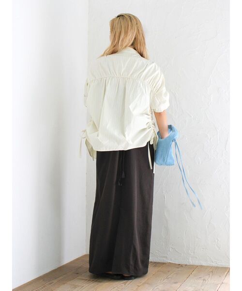 Ungrid（アングリッド）の「アイラインキャミワンピース（ワンピース・レディース・ブラック/アイボリー/グリーン・FREE）」の10枚目の写真