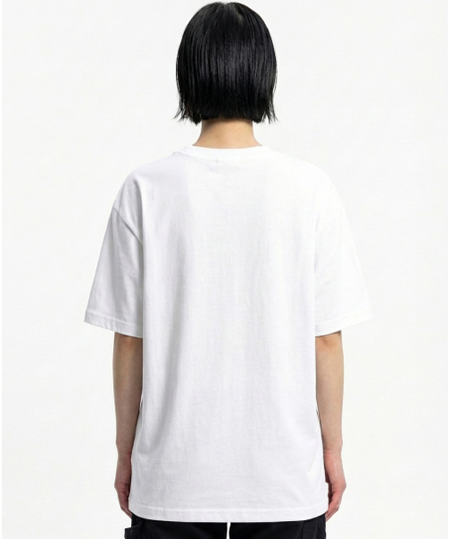 REBRENNER(リブレンナー)の「DTF 20番手 グアダルーペスタンダード 半袖Tシャツ ホワイト(Tシャツ/カットソー・レディース・ホワイト・3XL/4XL/SMALL/MEDIUM/LARGE/X-LARGE/2XL)」の3枚目の写真