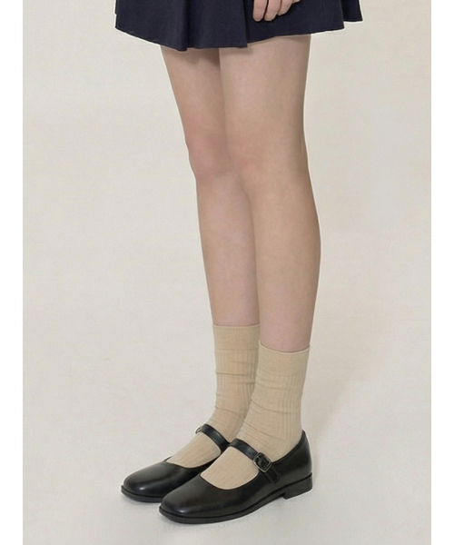 APTO(アプト)の「ヘレン メリージェーンシューズ AINP002(バレエシューズ・レディース・ブラック・24.5cm/25cm/22.5cm/23cm/23.5cm/24cm)」の3枚目の写真