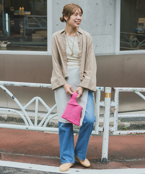 MOHI(モヒ)の「《別注カラーあり》MOHI/モヒ メッシュフラットシューズ 3-2533- PVC(パンプス・レディース・ベージュ/ブラック・38/37/36/39)」の22枚目の写真