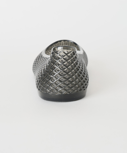 MOHI(モヒ)の「《別注カラーあり》MOHI/モヒ メッシュフラットシューズ 3-2533- PVC(パンプス・レディース・ベージュ/ブラック・38/37/36/39)」の19枚目の写真