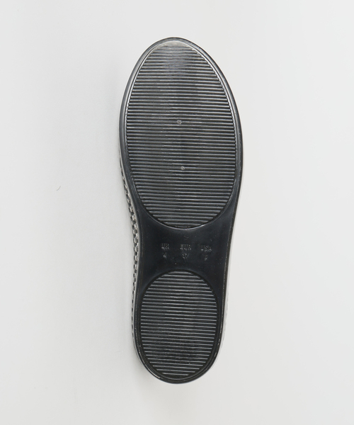 MOHI(モヒ)の「《別注カラーあり》MOHI/モヒ メッシュフラットシューズ 3-2533- PVC(パンプス・レディース・ベージュ/ブラック・38/37/36/39)」の6枚目の写真