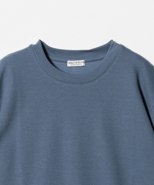 BEAUTY&YOUTH UNITED ARROWS(ビューティーアンドユースユナイテッドアローズ)の「ライト ダブルフェイス ジオメ クルーネック Tシャツ 抗菌防臭(Tシャツ/カットソー・メンズ・ホワイト/ロイヤルブルー/ダークグレー・M/S/L/XL)」の17枚目の写真