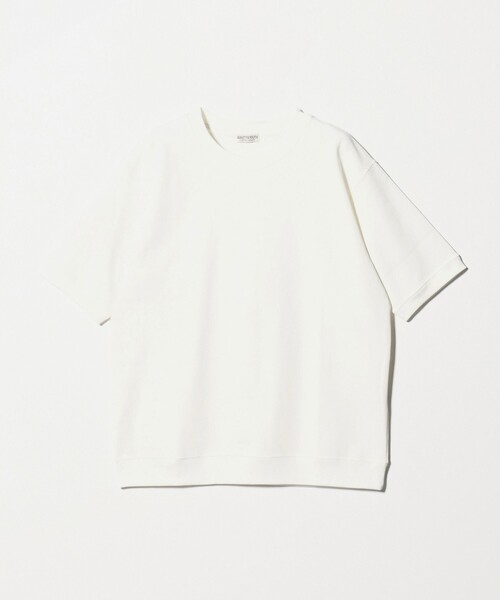 BEAUTY&YOUTH UNITED ARROWS(ビューティーアンドユースユナイテッドアローズ)の「ライト ダブルフェイス ジオメ クルーネック Tシャツ 抗菌防臭(Tシャツ/カットソー・メンズ・ホワイト/ロイヤルブルー/ダークグレー・M/S/L/XL)」の19枚目の写真