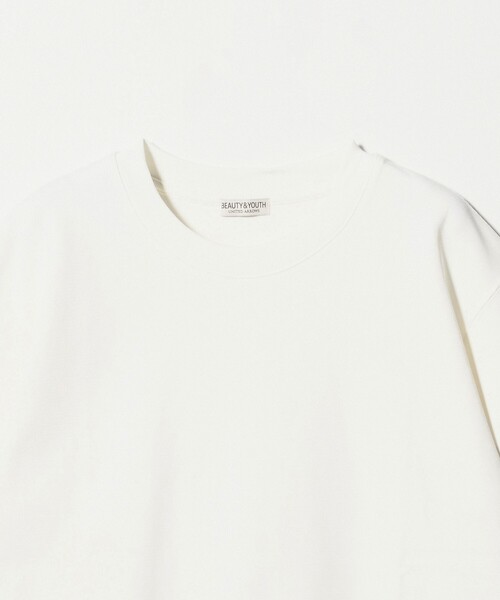 BEAUTY&YOUTH UNITED ARROWS(ビューティーアンドユースユナイテッドアローズ)の「ライト ダブルフェイス ジオメ クルーネック Tシャツ 抗菌防臭(Tシャツ/カットソー・メンズ・ホワイト/ロイヤルブルー/ダークグレー・M/S/L/XL)」の20枚目の写真