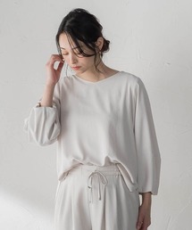 【涼・美・楽】デザインスリーブブラウス