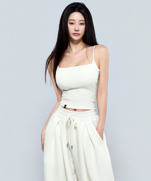 PHYSICAL GARMENTS（フィジカルガーメンツ）の「P5073 シンボル切り替えブラトップ [2COLOR]（チューブトップ・レディース・ブラック/アイボリー・SMALL/MEDIUM）」の12枚目の写真