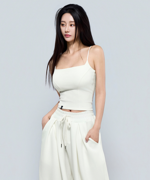 PHYSICAL GARMENTS（フィジカルガーメンツ）の「P5073 シンボル切り替えブラトップ [2COLOR]（チューブトップ・レディース・ブラック/アイボリー・SMALL/MEDIUM）」の14枚目の写真