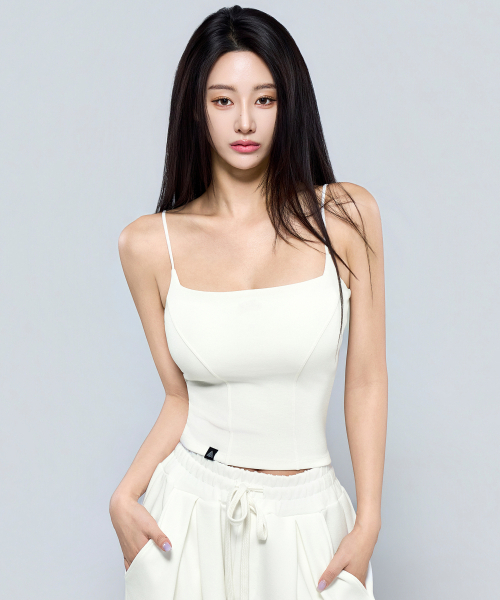 PHYSICAL GARMENTS（フィジカルガーメンツ）の「P5073 シンボル切り替えブラトップ [2COLOR]（チューブトップ・レディース・ブラック/アイボリー・SMALL/MEDIUM）」の15枚目の写真