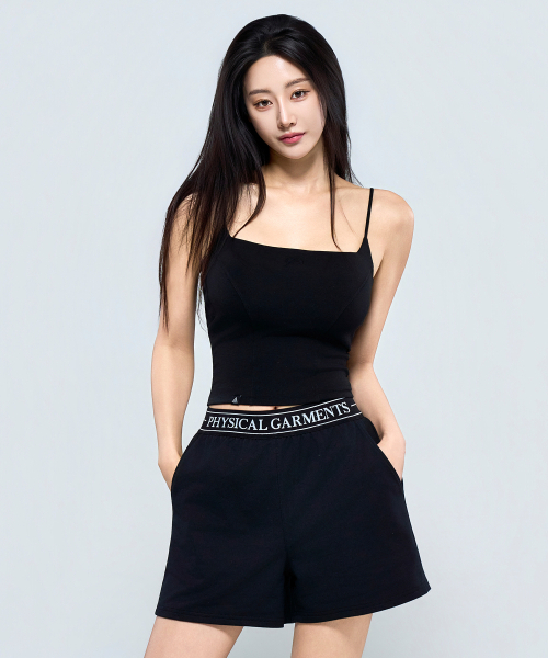 PHYSICAL GARMENTS（フィジカルガーメンツ）の「P5073 シンボル切り替えブラトップ [2COLOR]（チューブトップ・レディース・ブラック/アイボリー・SMALL/MEDIUM）」の4枚目の写真