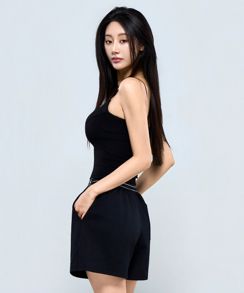 PHYSICAL GARMENTS（フィジカルガーメンツ）の「P5073 シンボル切り替えブラトップ [2COLOR]（チューブトップ・レディース・ブラック/アイボリー・SMALL/MEDIUM）」の6枚目の写真