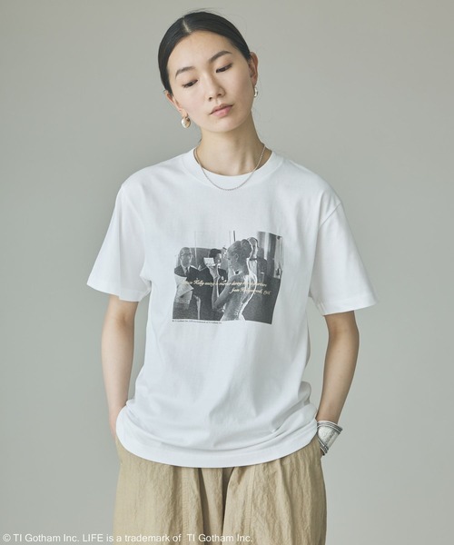 【未使用】STARGLOW ルイタイキカノン メモリアルフォトTシャツ M 6月30日(月) 20時よりWebショップにて、 シェイプドTシャツ《Flower in