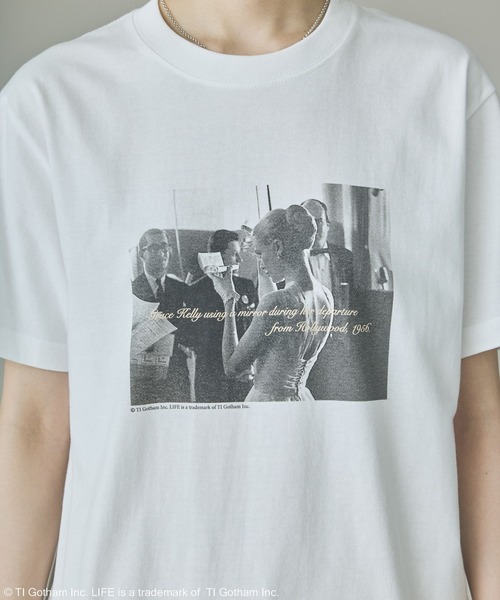 GOOD ROCK SPEED(グッドロックスピード)の「Curensology(カレンソロジー)/【LIFE PICTURE COLLECTION】別注G.KTシャツ(ヨコ)(Tシャツ/カットソー・レディース・ブラック/ホワイト・FREE)」の9枚目の写真