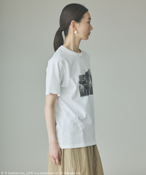 GOOD ROCK SPEED(グッドロックスピード)の「Curensology(カレンソロジー)/【LIFE PICTURE COLLECTION】別注G.KTシャツ(ヨコ)(Tシャツ/カットソー・レディース・ブラック/ホワイト・FREE)」の4枚目の写真