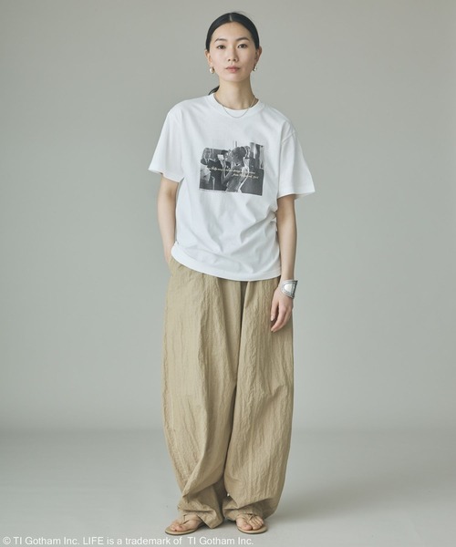 GOOD ROCK SPEED(グッドロックスピード)の「Curensology(カレンソロジー)/【LIFE PICTURE COLLECTION】別注G.KTシャツ(ヨコ)(Tシャツ/カットソー・レディース・ブラック/ホワイト・FREE)」の6枚目の写真