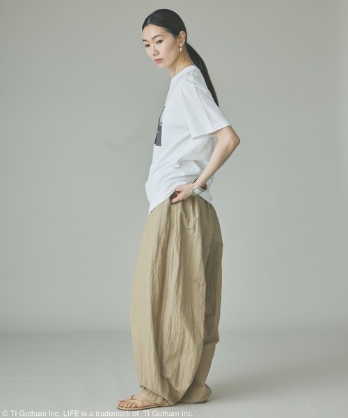 GOOD ROCK SPEED(グッドロックスピード)の「Curensology(カレンソロジー)/【LIFE PICTURE COLLECTION】別注G.KTシャツ(ヨコ)(Tシャツ/カットソー・レディース・ブラック/ホワイト・FREE)」の7枚目の写真