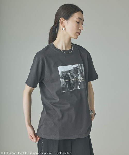 GOOD ROCK SPEED(グッドロックスピード)の「Curensology(カレンソロジー)/【LIFE PICTURE COLLECTION】別注G.KTシャツ(ヨコ)(Tシャツ/カットソー・レディース・ブラック/ホワイト・FREE)」の11枚目の写真