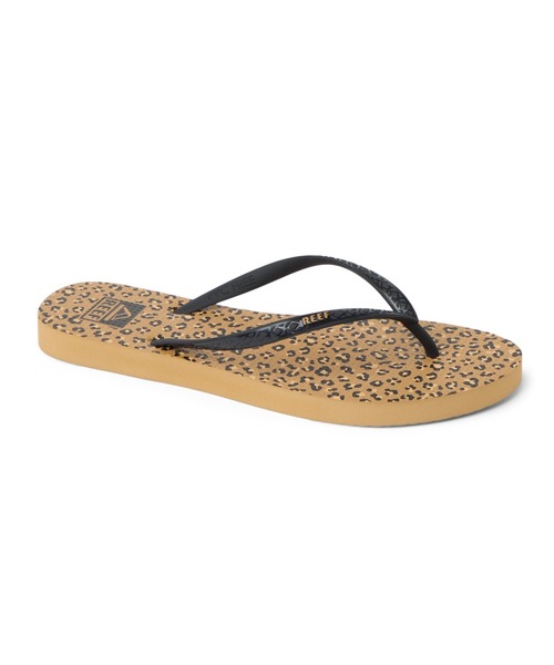 REEF（リーフ）の「REEF ウィメンズ REEF SEASIDE PRINTS ビーチサンダル 【2026年春夏モデル】/リーフレオパード柄ビーサン（サンダル・レディース・レオパード・25cm/24cm/23cm）」の4枚目の写真