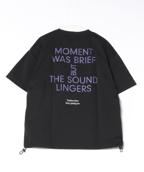 8(eight)(エイト)の「ロゴワイドシルエットTシャツ(Tシャツ/カットソー・メンズ・ホワイト/ブラック/スミクロ・M/L/LL)」の4枚目の写真