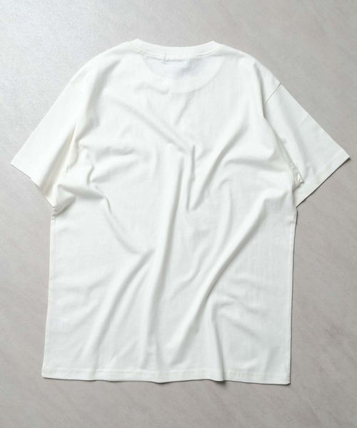 POLOCHAMPS（ポロチャンプス）の「POLOCHAMPS 胸刺繍Tシャツ（Tシャツ/カットソー・メンズ・オフホワイト/杢グレー/ブラック/ダークグリーン系/ベージュ/オレンジ/ネイビー/チャコール・M/L/XL）」の16枚目の写真