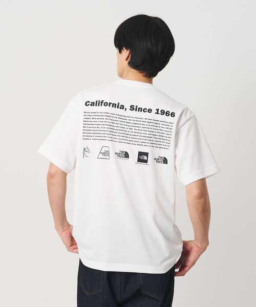 THE NORTH FACE(ザノースフェイス)の「<THE NORTH FACE>ヒストリカル ロゴ ショートスリーブ Tシャツ(Tシャツ/カットソー・メンズ・ライトグレー/ブラック/ホワイト・M/L/XL)」の1枚目の写真