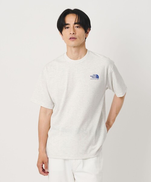 THE NORTH FACE(ザノースフェイス)の「<THE NORTH FACE>ヒストリカル ロゴ ショートスリーブ Tシャツ(Tシャツ/カットソー・メンズ・ライトグレー/ブラック/ホワイト・M/L/XL)」の3枚目の写真