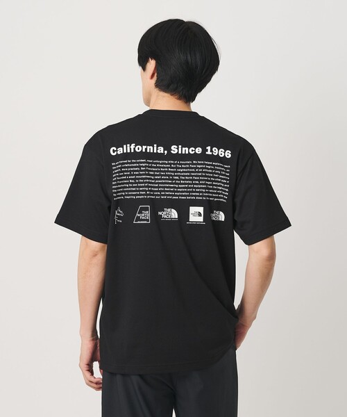 THE NORTH FACE(ザノースフェイス)の「<THE NORTH FACE>ヒストリカル ロゴ ショートスリーブ Tシャツ(Tシャツ/カットソー・メンズ・ライトグレー/ブラック/ホワイト・M/L/XL)」の2枚目の写真