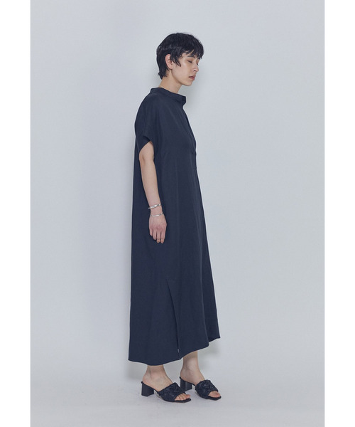 1er Arrondissement(プルミエアロンディスモン)の「テンセルリネンカフタンワンピース(ドレス・レディース・ブルー系その他3/モカ・38/36)」の12枚目の写真
