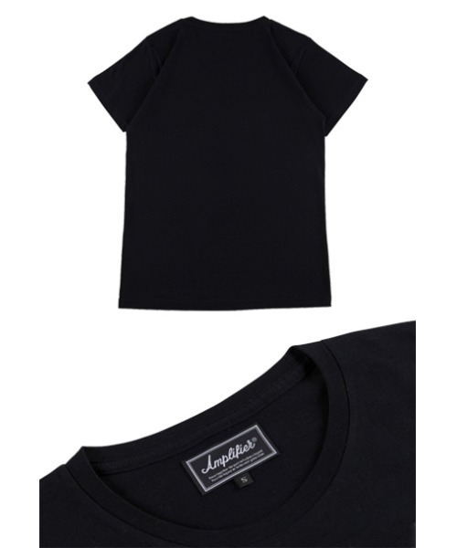 MEDICOM TOY(メディコムトイ)の「Amplifier “水樹奈々” TEE Design - B(Tシャツ/カットソー・メンズ・ホワイト/ブラック・SMALL/MEDIUM/LARGE/X-LARGE)」の3枚目の写真