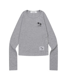 ソルエンサイドボタンロングスリーブTシャツ（3カラー）
