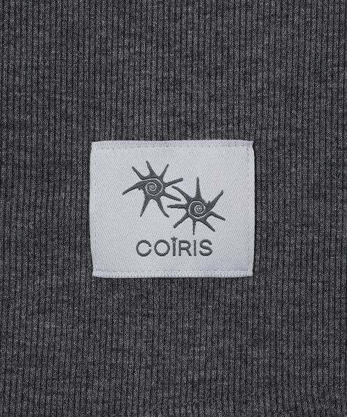 COIRIS(コイリス)の「ソルエンサイドボタンロングスリーブTシャツ(3カラー)(Tシャツ/カットソー・レディース・ホワイト/チャコールグレー/ライトグレー・FREE)」の8枚目の写真