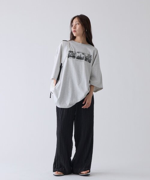 COLONY 2139(コロニートゥーワンスリーナイン)の「【セットアップ対応】レースストレートパンツ(その他パンツ・レディース・ブラック/アイボリー・MEDIUM/SMALL)」の8枚目の写真