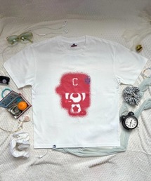 centimeter（センチメーター）の「Boxy ruler big logo tee（Tシャツ/カットソー）」