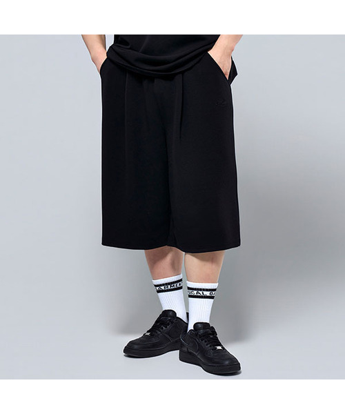 PHYSICAL GARMENTS（フィジカルガーメンツ）の「P2627 ガンヨンテンション切り替えバミューダパンツ [2COLOR]（その他パンツ・メンズ・グレー/ブラック・LARGE/XX-LARGE）」の2枚目の写真